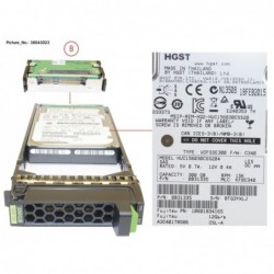 38043023 - JX40 S2 2.5" HD SAS 300GB 15k 12G 512N