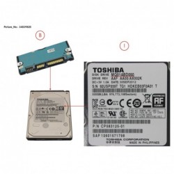 34039820 - HDD 500GB SATA S2 5.4K 2.5' 4K-AF