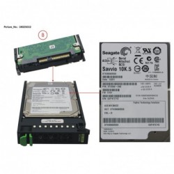 38025032 - HD SAS 6G 300GB 10K HOT PL 2.5' EP