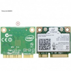 34048593 - WLAN MODULE INT DB 7260HMW (INCL.BT)VPRO