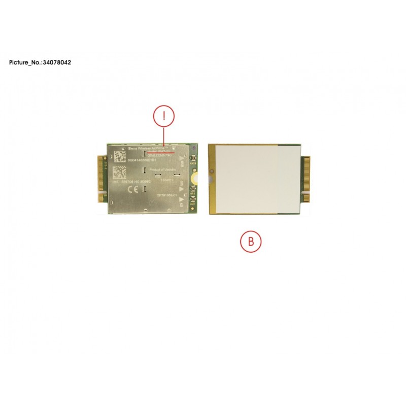 34078042 - LTE MODULE EM7421