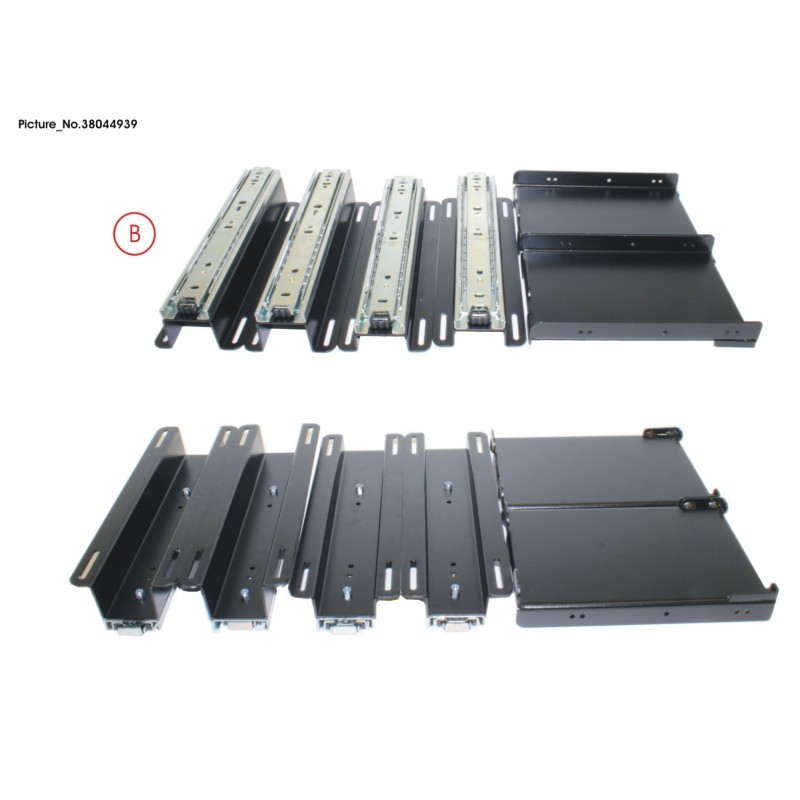 38044939 - SPM:UREV PRINTER POD SHELVES(4)+RAILS(2)