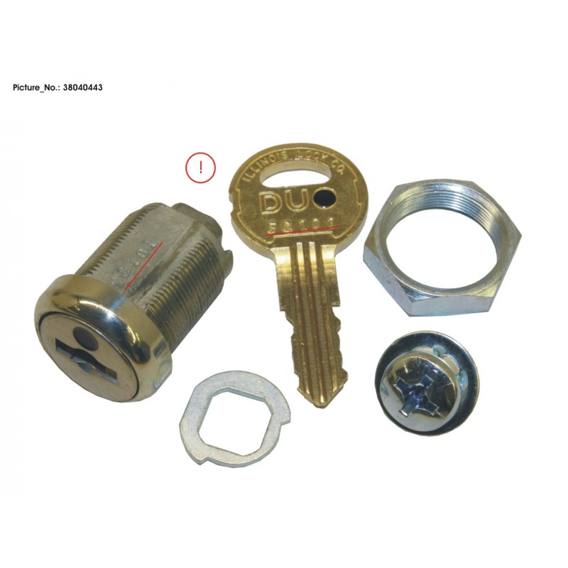 38040443 - FC101 KEYLOCK  égal  KEY + KEYLOCK