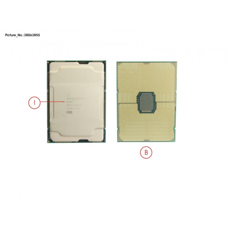 38063855 - CPU XEON GOLD 6348H