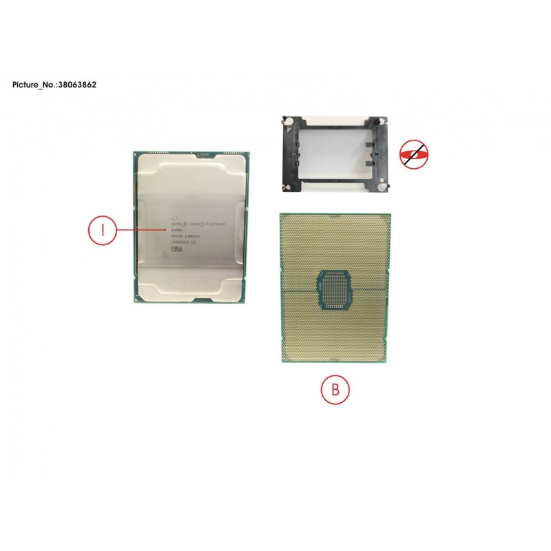 38063862 - CPU XEON PLATINUM 8360H