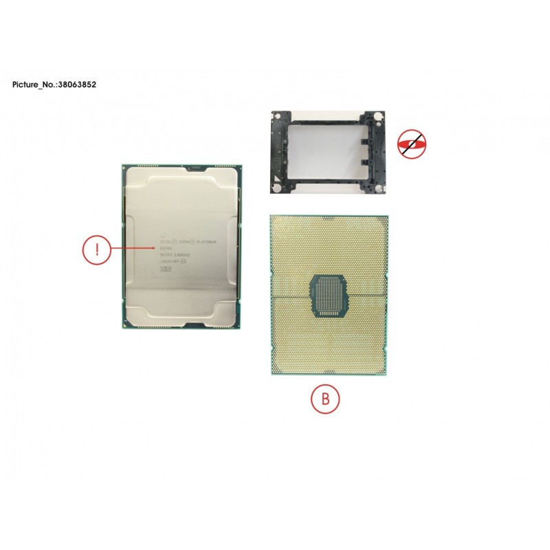 38063852 - CPU XEON PLATINUM 8376H