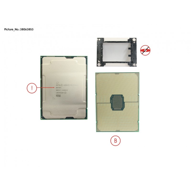 38063853 - CPU XEON PLATINUM 8376HL