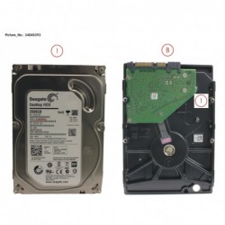 34045393 - HDD 2TB SATA S3 7.2K 3.5' 4K BP2