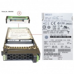 38043025 - JX40 S2 2,5" HD SAS 600GB 15k 12G 512N