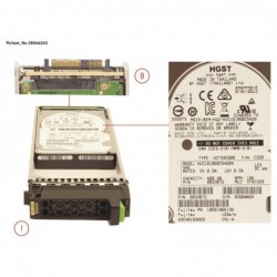 38046243 - JX40 S2 HD DRIVE SAS 600GB 10K 12G 512E