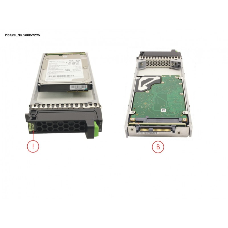 38059295 - JX40 S2 HD DRIVE SAS 900GB 15K 12G 512N