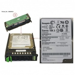 38025033 - HD SAS 6G 900GB 10K HOT PL 2.5' EP