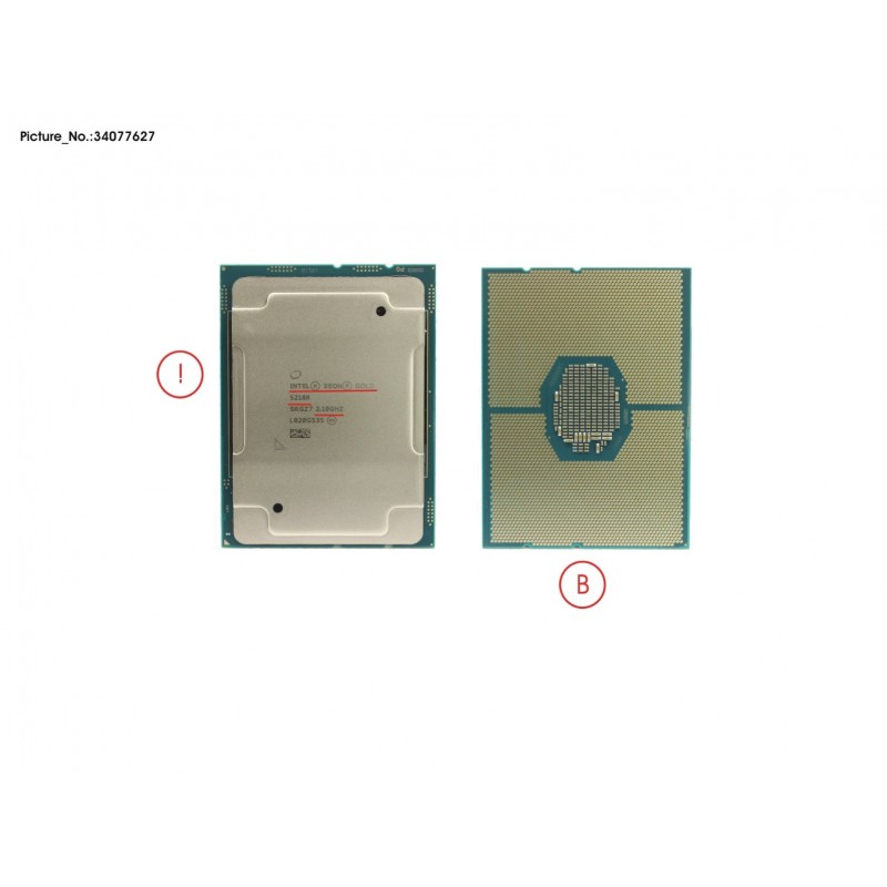 34077627 - CPU INTEL XEON GOLD 5218R 2,1GHZ 125W