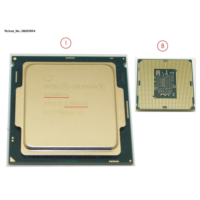 38059894 - TP8S CPU CELERON 3900TE 2.3 35W