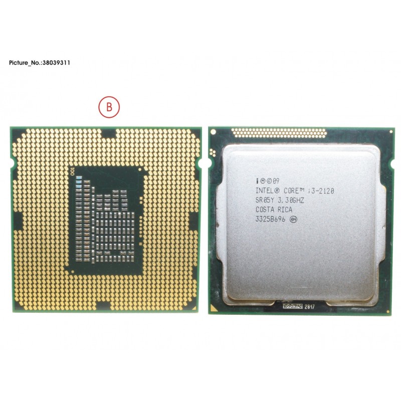 38039311 - TP-X II INTEL I3 2120 3.3 CPU