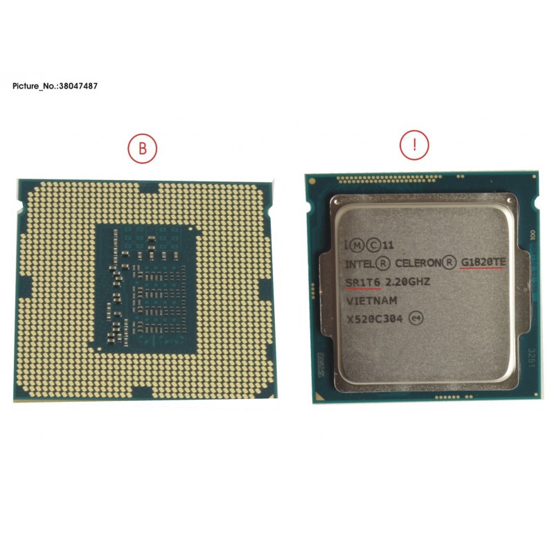 38047487 - CPU CELERON G1820TE (HASWELL)