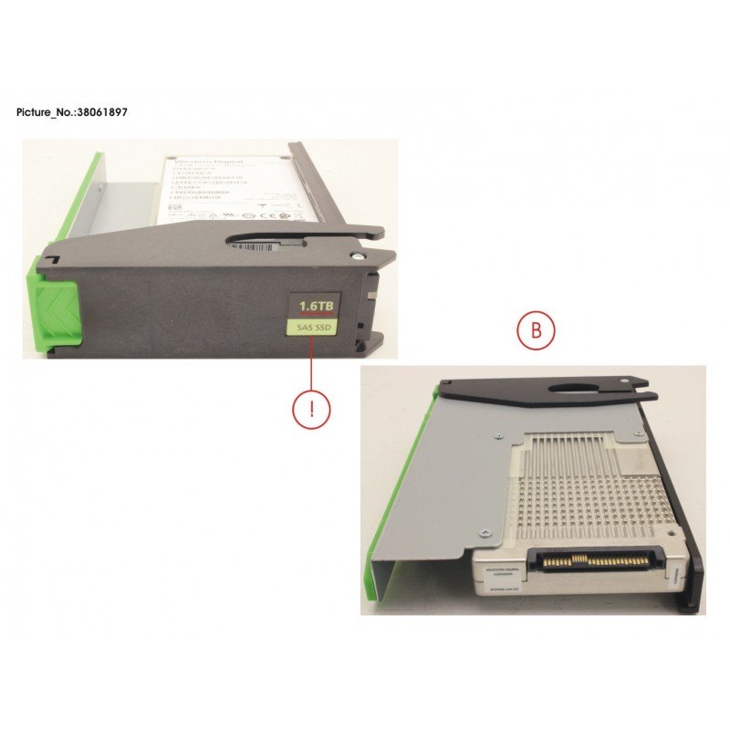 38061897 - JX60 S2 TLC SSD 1.6TB MU