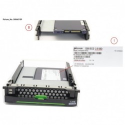38060109 - SSD SATA 6G 1.92TB READ-INT. 3.5' H-P EP