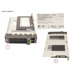 38063546 - SSD SATA 6G 3.84TB MU SFF IN LFF SLIM