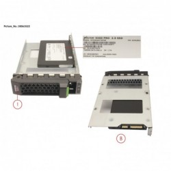 38063522 - SSD SATA 6G RI 7.68TB IN LFF SLIM