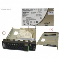 38040909 - SSD SATA 6G 800GB MAIN 3.5' H-P EP