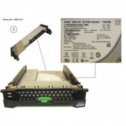 38041215 - SSD SATA 6G 100GB MAIN 3.5' H-P EP
