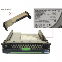 38041216 - SSD SATA 6G 200GB MAIN 3.5' H-P EP