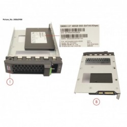 38062988 - SSD SATA 6G 480GB MIXED-USE 3.5' H-P EP