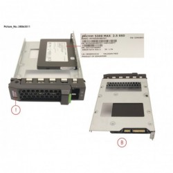 38063511 - SSD SATA 6G 480GB MU SFF IN LFF SLIM