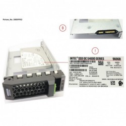 38059952 - SSD SATA6G 960GB MIXED-USE 3.5' HP S4600
