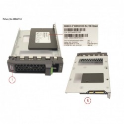 38062933 - SSD SATA 6G 240GB MIXED-USE 3.5' H-P EP