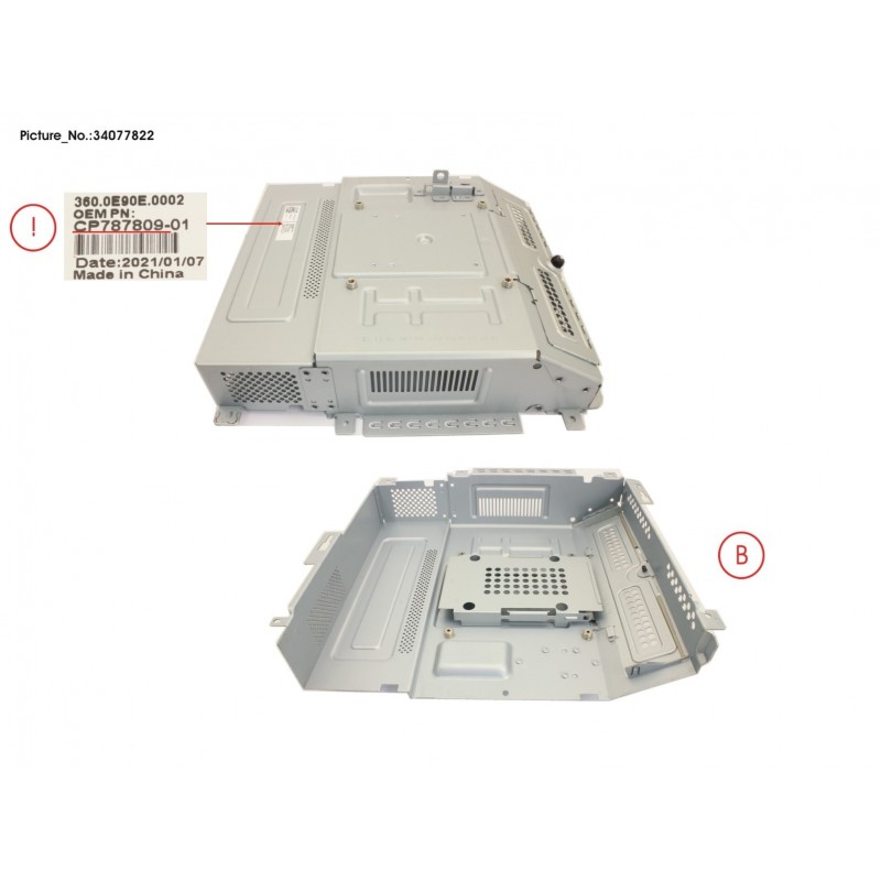 34077822 - MAINBOARD COVER METAL ASSY