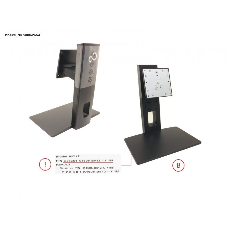 38062654 - STAND ASSY PCM