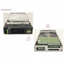 38061872 - JX40 S2 3.5" SAS 12TB 7K2 12G 512E