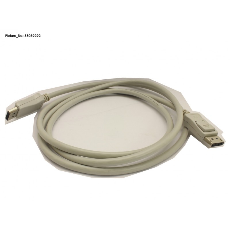 38059292 - DISPLAYPORT TO DISPLAYPORT CABLE 1.8 M