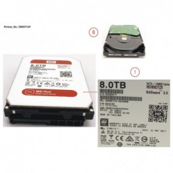 38059769 - HDD 8TB WD RED...