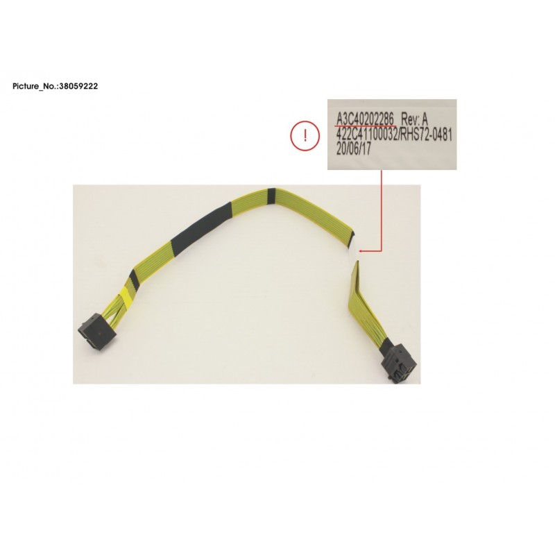 38059222 - MINI SAS HDD CABLE