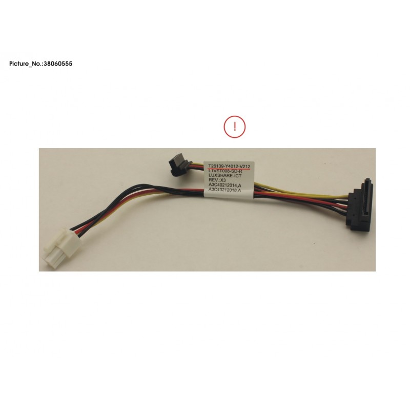 38060555 - CABLE PWR HDD 1+2 8L