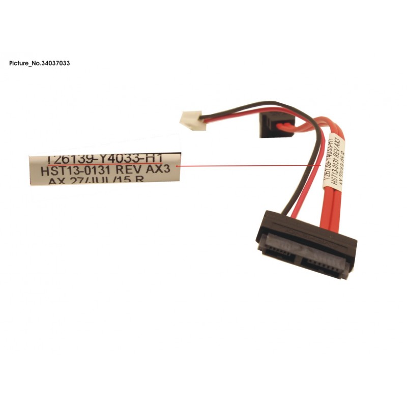 34037033 - CABLE SATA SL+DAT