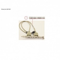 34077659 - CABLE 2XUSB FH