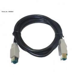 38040061 - D22,25,72&75 POWERWD USB 2.0M BLACK