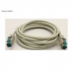 34052357 - CABLE ASSEMBLY, 12V PUSB, LCD, 3.0M