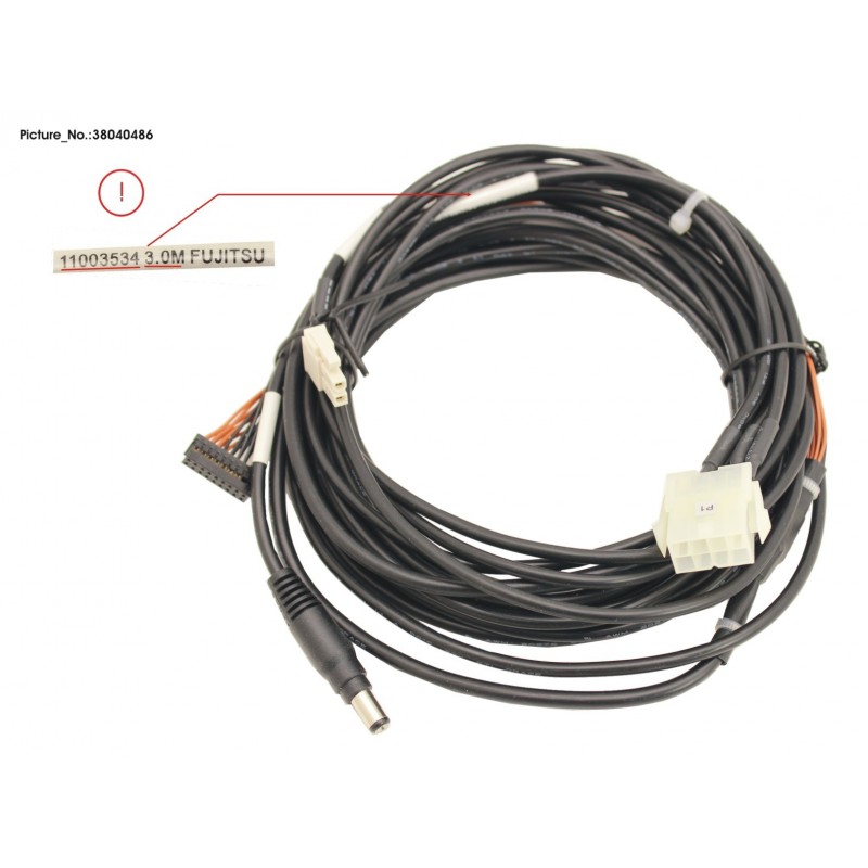 38040486 - 3 WAY CABLE AUDIO AMP, F53, MSM, 3M