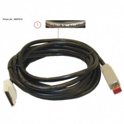 38039918 - PRINTER CABLE PUSB & DATA 3.8M BLACK