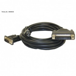 38040530 - PRINTER CABLE RS232 & POWER 3M BLACK