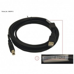38039913 - USB A-B CABLE 3.5M BLACK