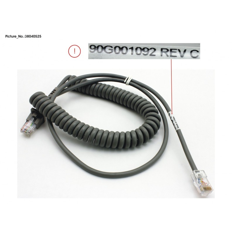 38040525 - CAB-362 SH3924-SERIAL CABLE FOR MAGELLAN