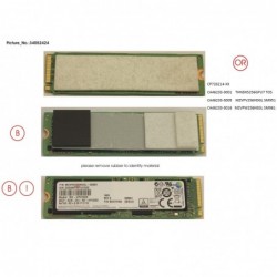 34052424 - SSD PCIe M.2 2280 256GB W/RUBBER