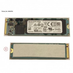 34062996 - SSD PCIE M.2 2280 256GB(FDE)W/RUBBER