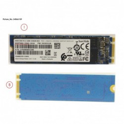 34066159 - SSD S3 M.2 2280 X400 256GB (OPAL)